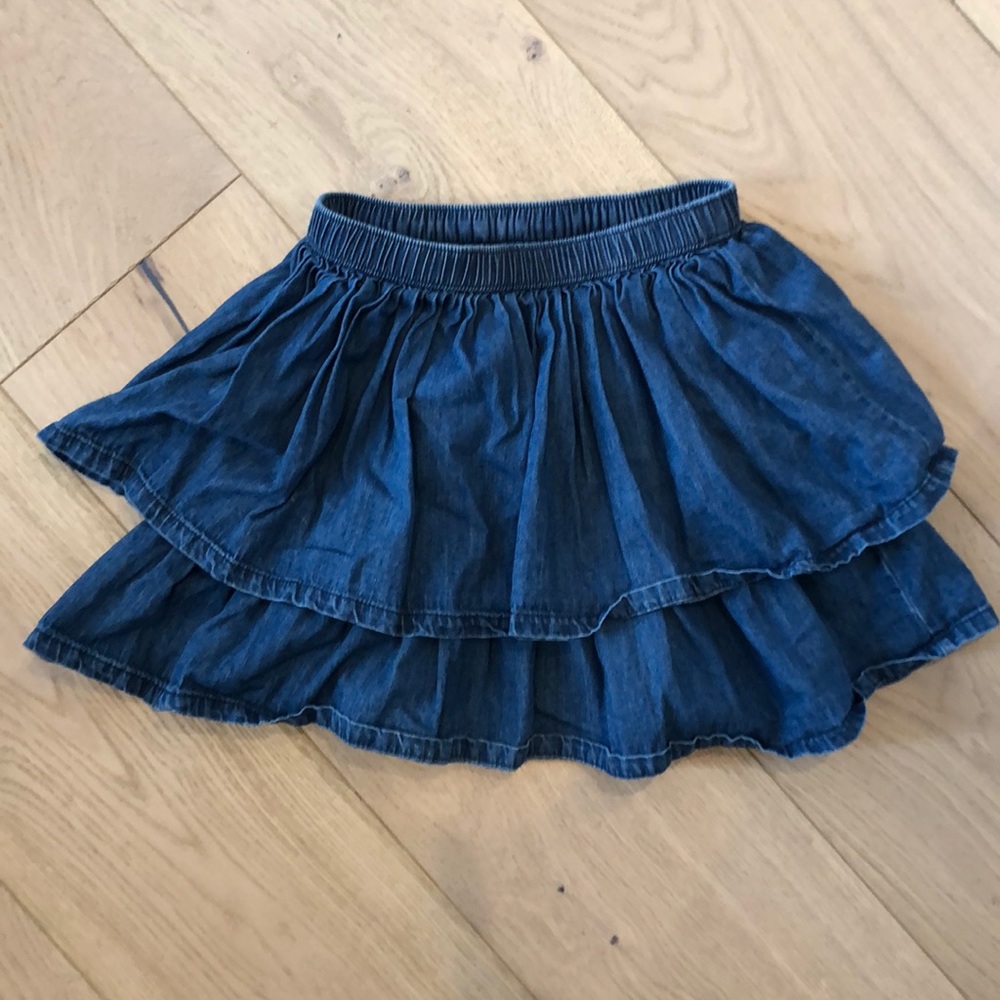 Hanna Andersson Denim Skirt Size 120